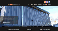 Desktop Screenshot of ambrometals.com